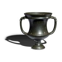 An Etruscan Malacena-Ware Kantharos