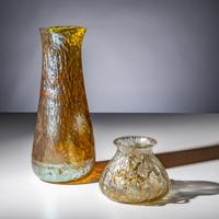 Loetz Glass (Austrian, founded 1840) — Two Vases