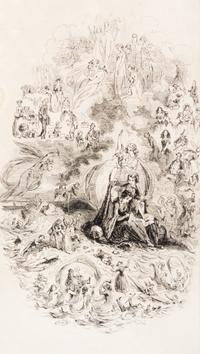 DICKENS, CHARLES. Sketches by Boz and Dombey and Son. London, 1839 and 1848.