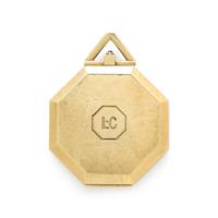 TIFFANY & CO., YELLOW GOLD LOCKET