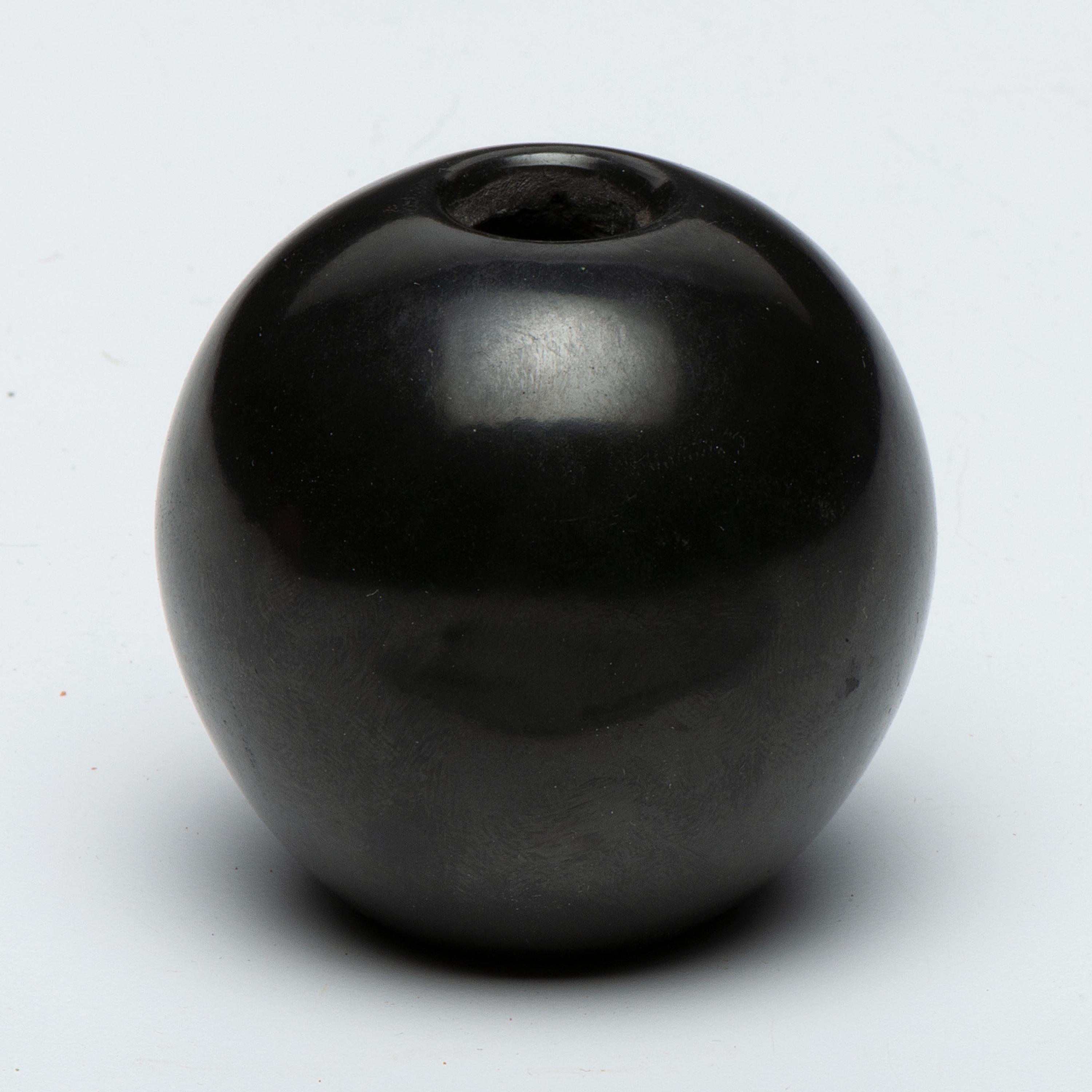 Black, Red, and Sienna Sgraffito Seed Jar, with Iktomi