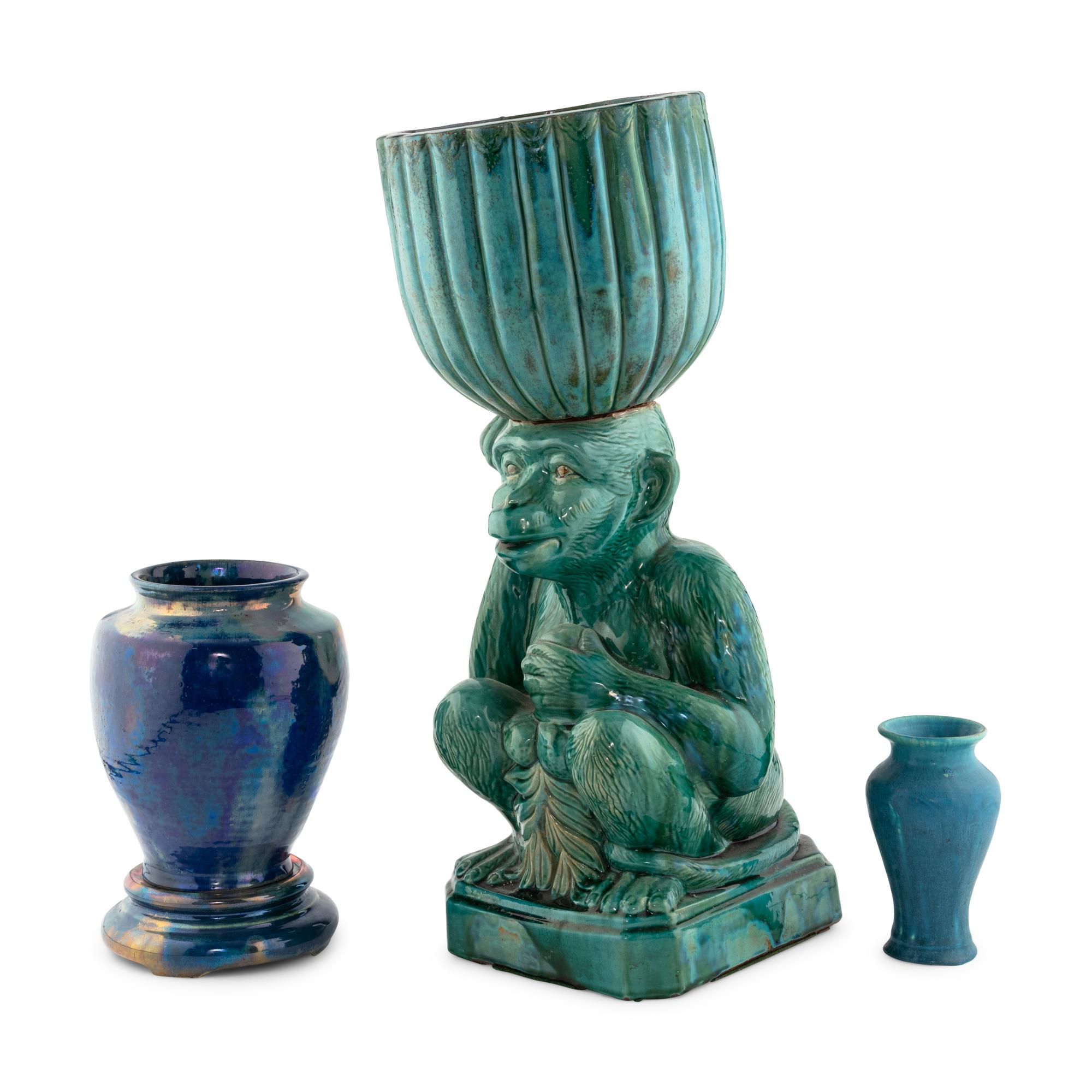 Two Pewabic Pottery Vases