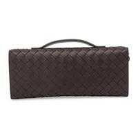BOTTEGA VENETA, ANDIAMO INTRECCIATO LEATHER CLUTCH