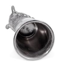 A Set of Sixteen Boar and Stag Head Silver-Plate Stirrup Cups