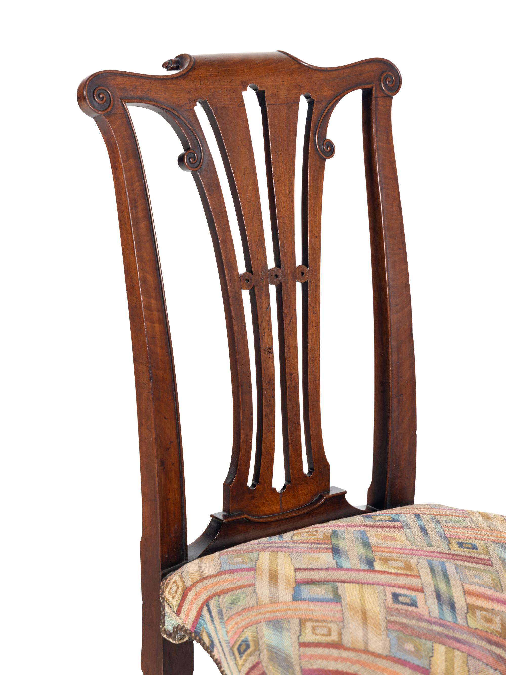 A George II Mahogany Side Chair