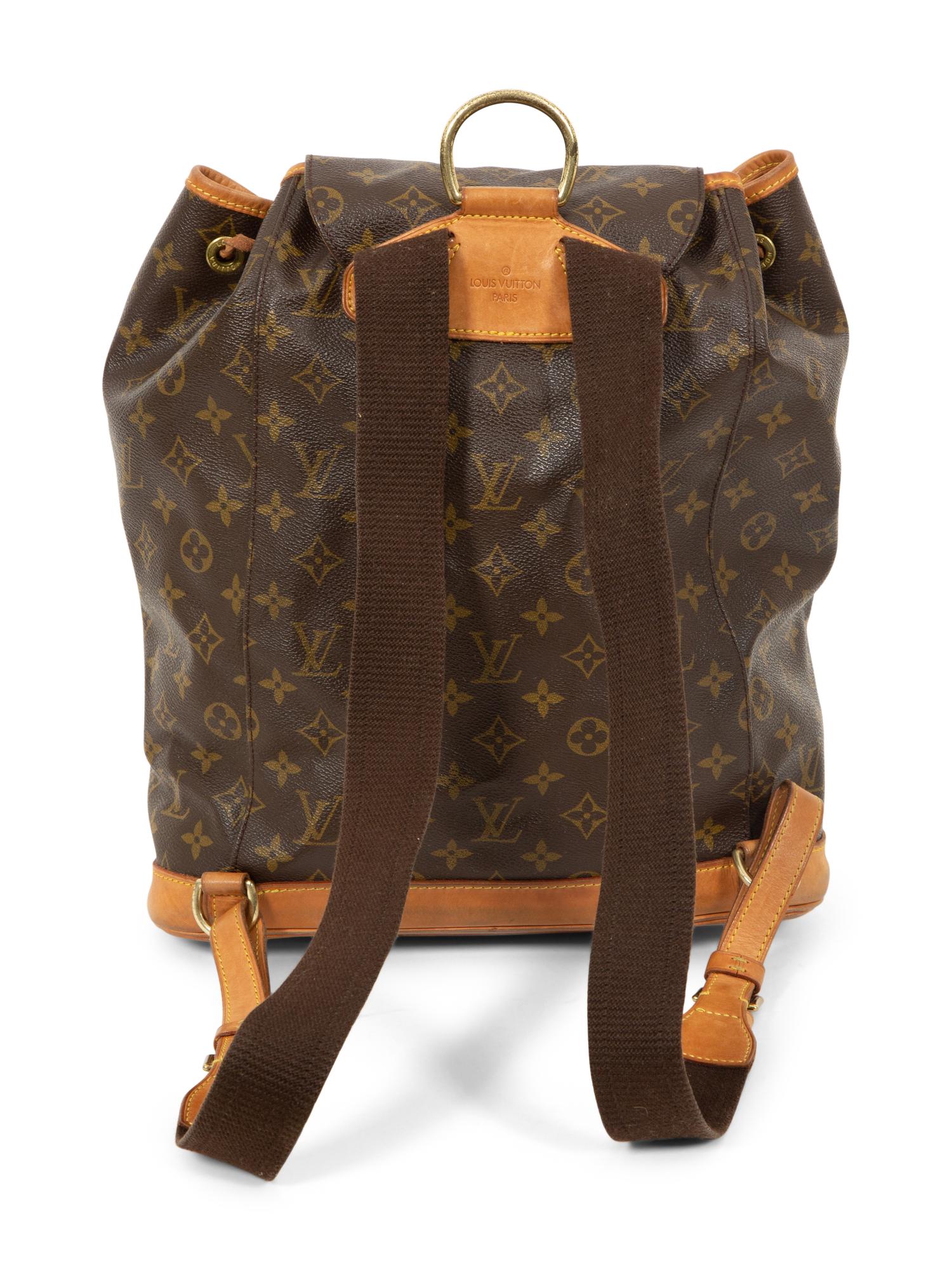 Louis Vuitton Montsouris GM Backpack, 2000