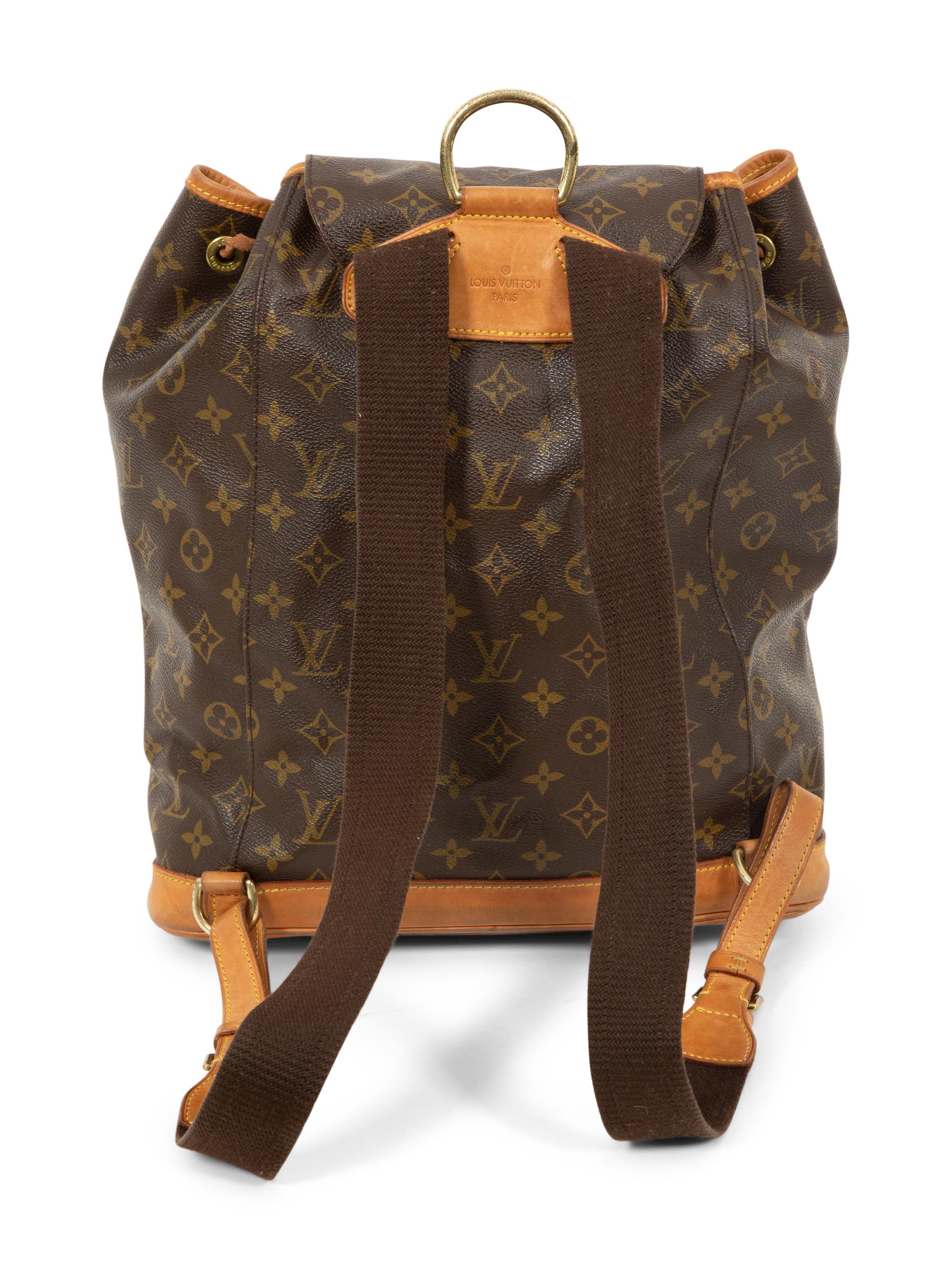 Louis Vuitton Montsouris GM Backpack, 2000