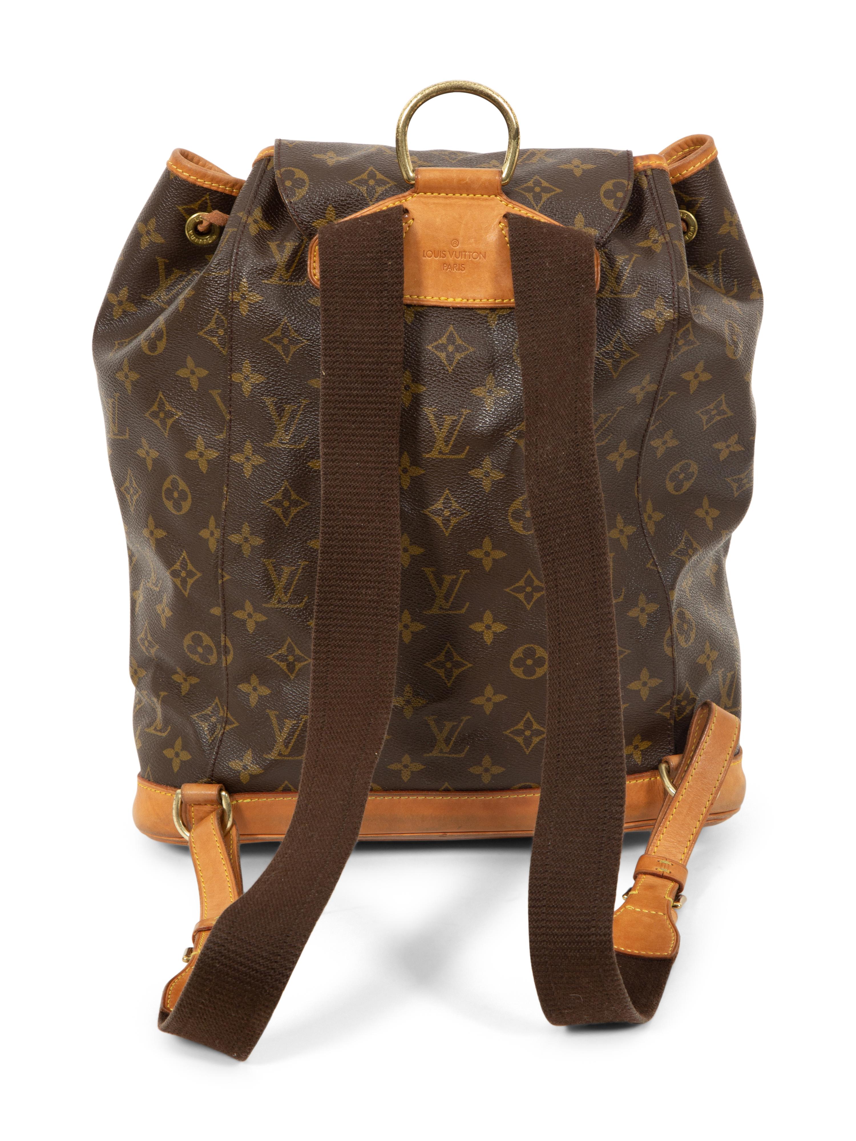 Louis Vuitton Montsouris GM Backpack, 2000