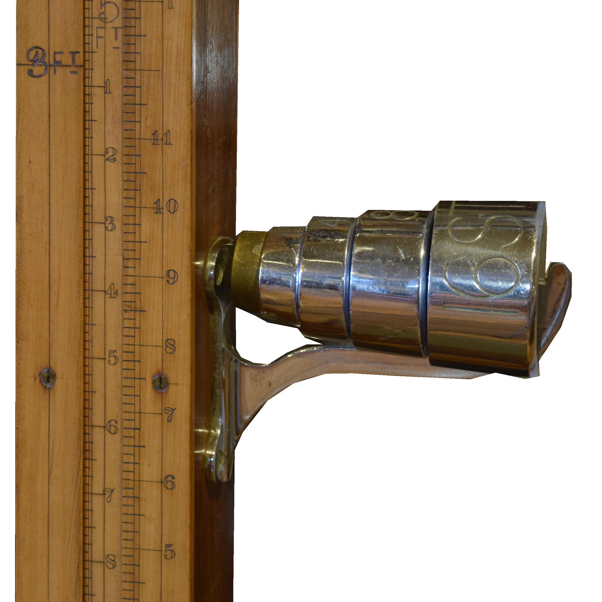 A Scale and Stadiograph 13" W x 23" D x 67" H — England, Early 20th Century