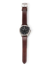 GLASHÜTTE ORIGINAL, STAINLESS STEEL 'SENATOR NAVIGATOR CHRONOGRAPH' WATCH