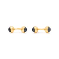 CARTIER, TWO PAIRS OF YELLOW GOLD CUFFLINKS