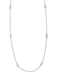 WHITE GOLD AND DIAMOND NECKLACE