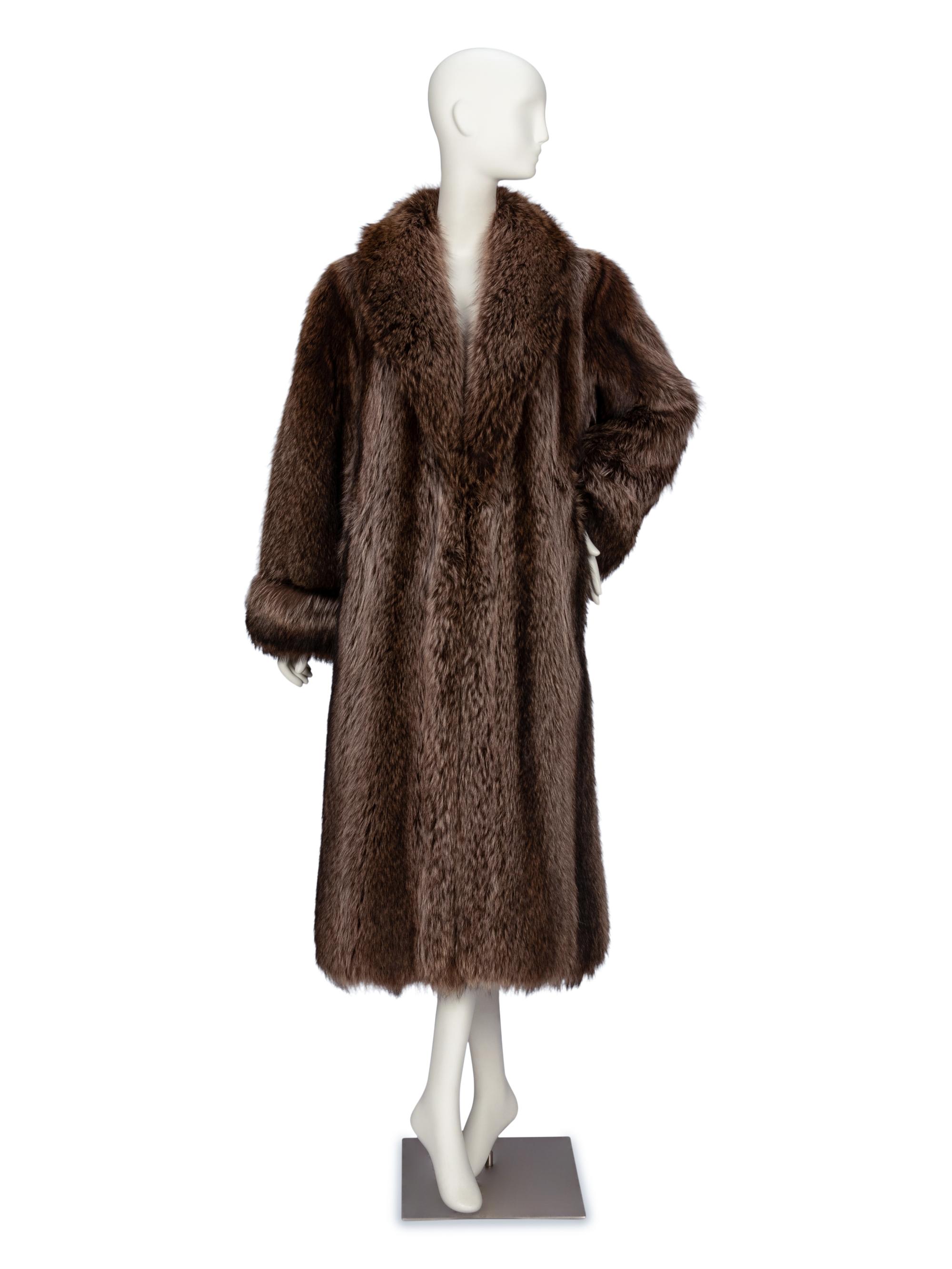 Christian Dior, Raccoon Fur Coat