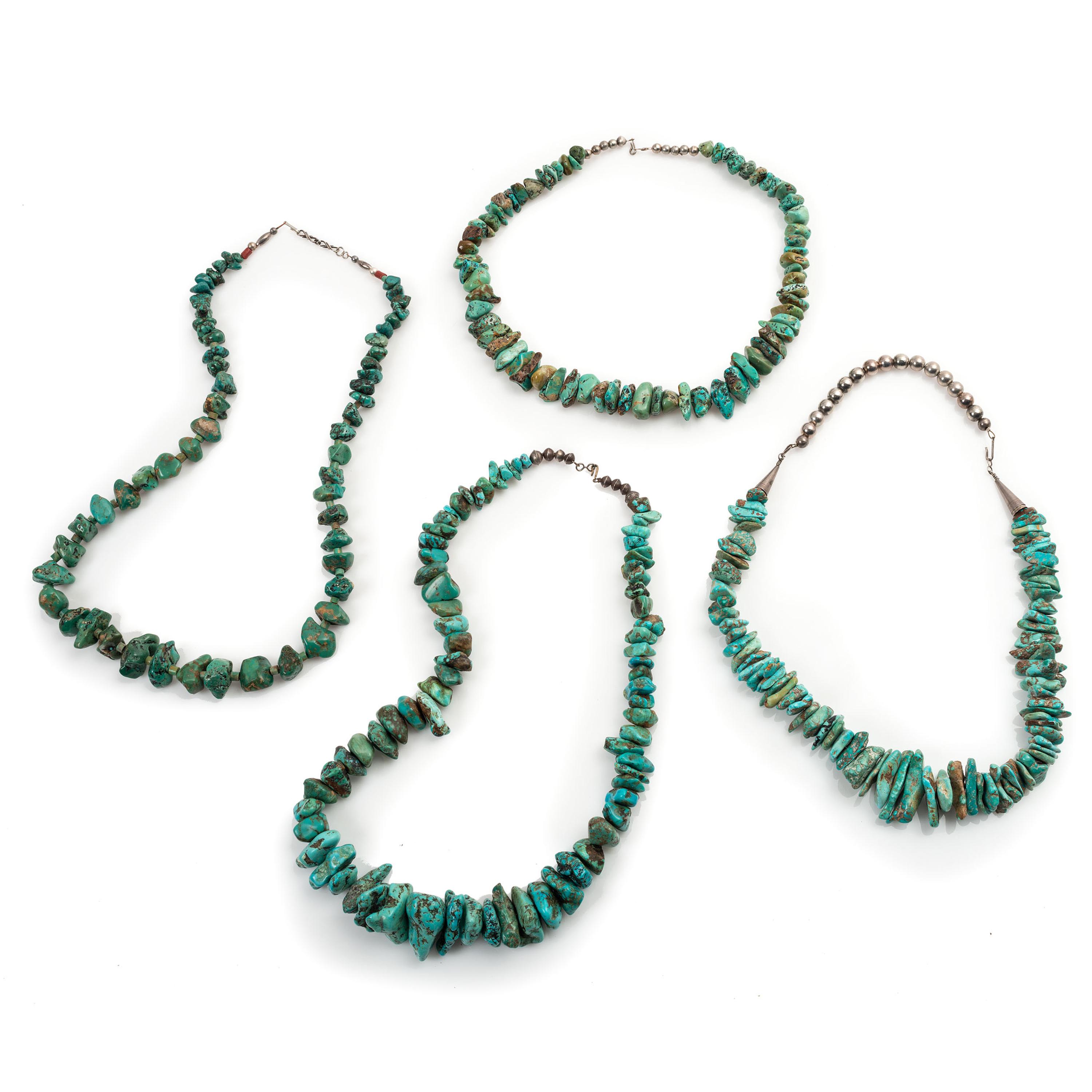 Southwestern-Style Turquoise Nugget Necklaces