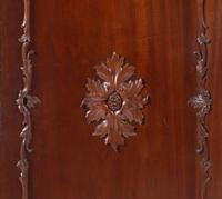A George III Style Mahogany Corner Cabinet in the Chippendale Taste
