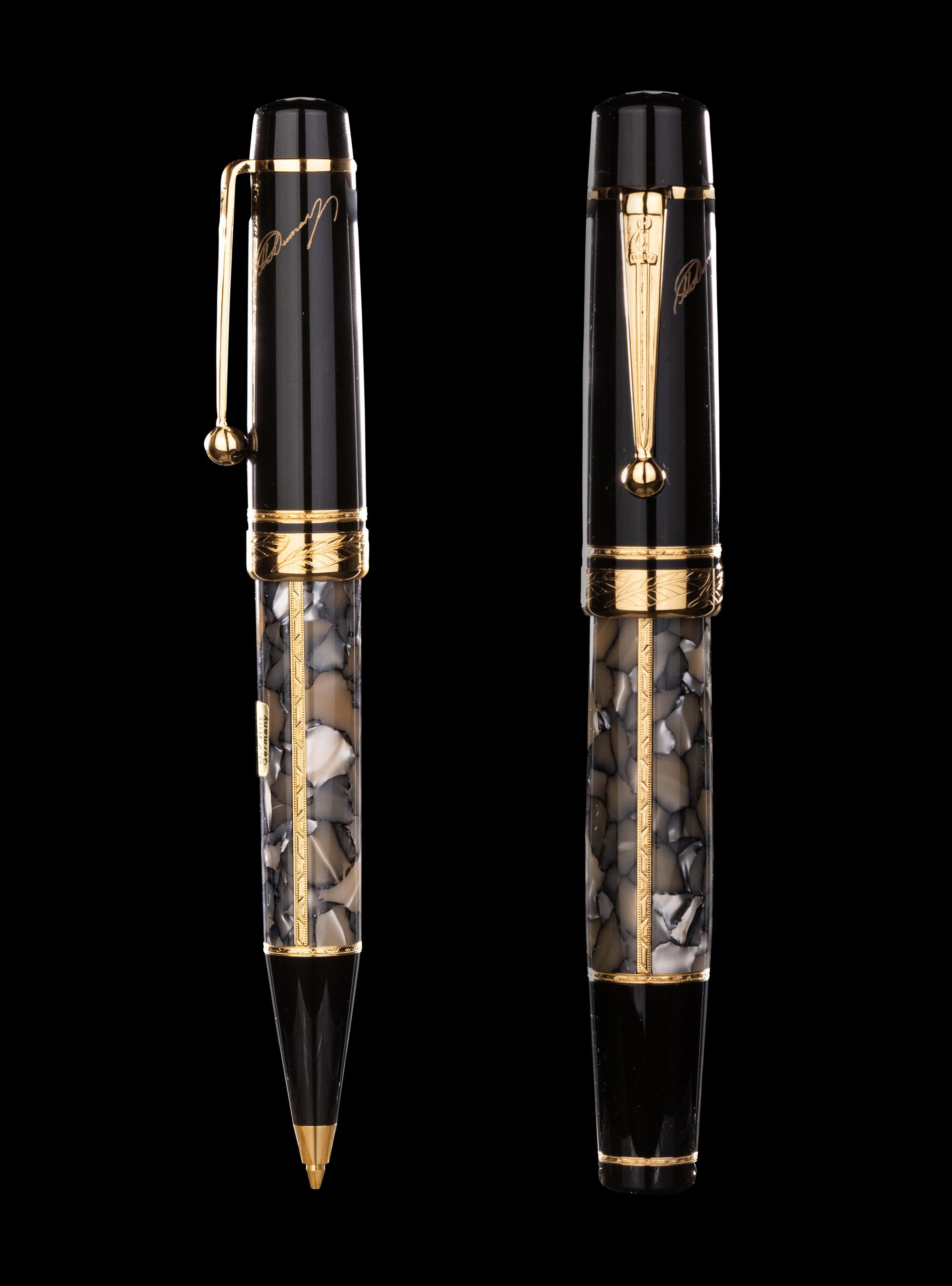 Montblanc: Alexandre Dumas-Writers Series Limited Edition Fountain Pen and Mechanical Pencil