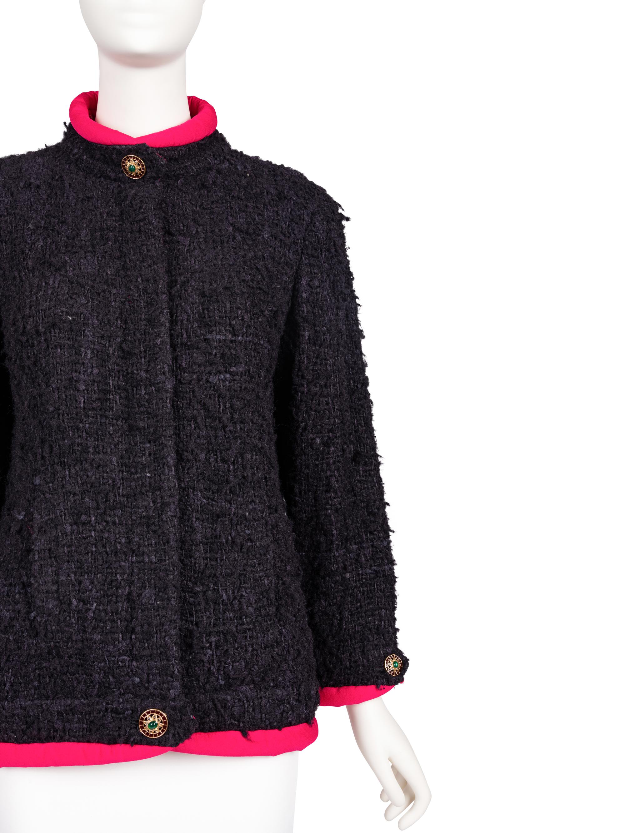 Chanel Black Tweed Jacket, Autumn 2012