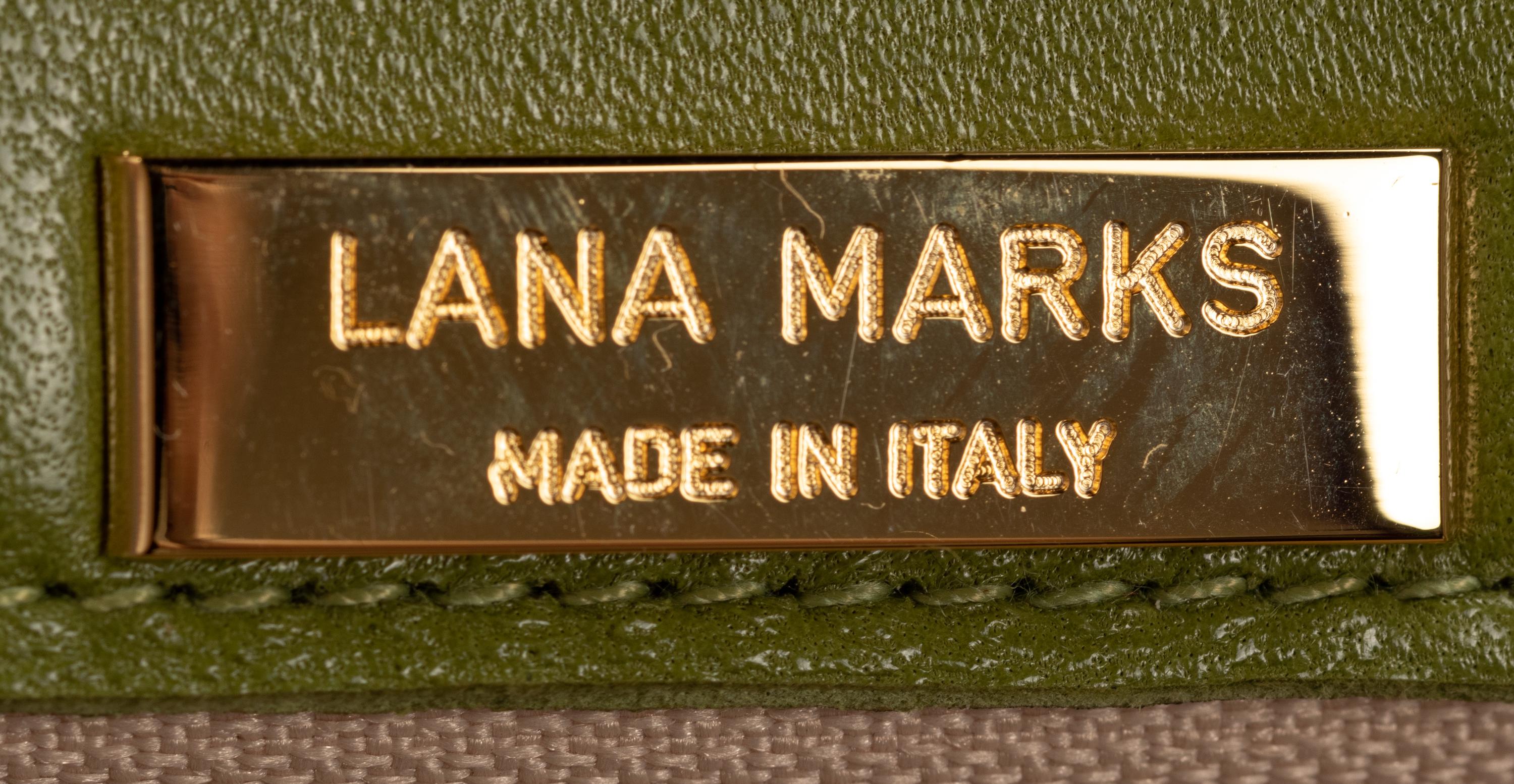 Two Designer Alligator Bags: One Lana Marks Clutch and One Bottega Veneta Clutch
