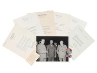 TRUMAN, Harry S. (1884-1972). An archive of materials relating to his presidency and legacy, comprising: