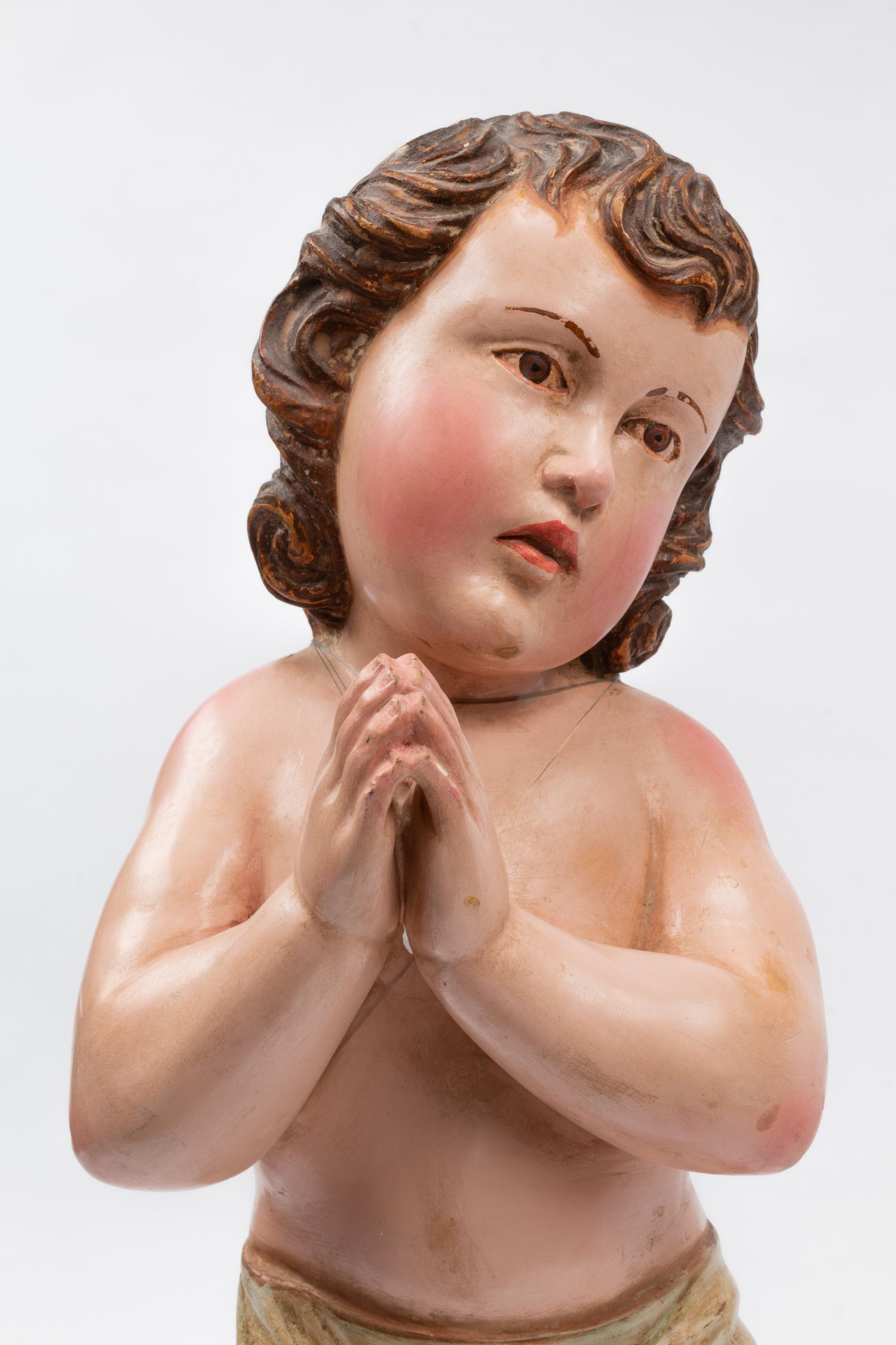 A Continental Painted Figure of the Christ Child