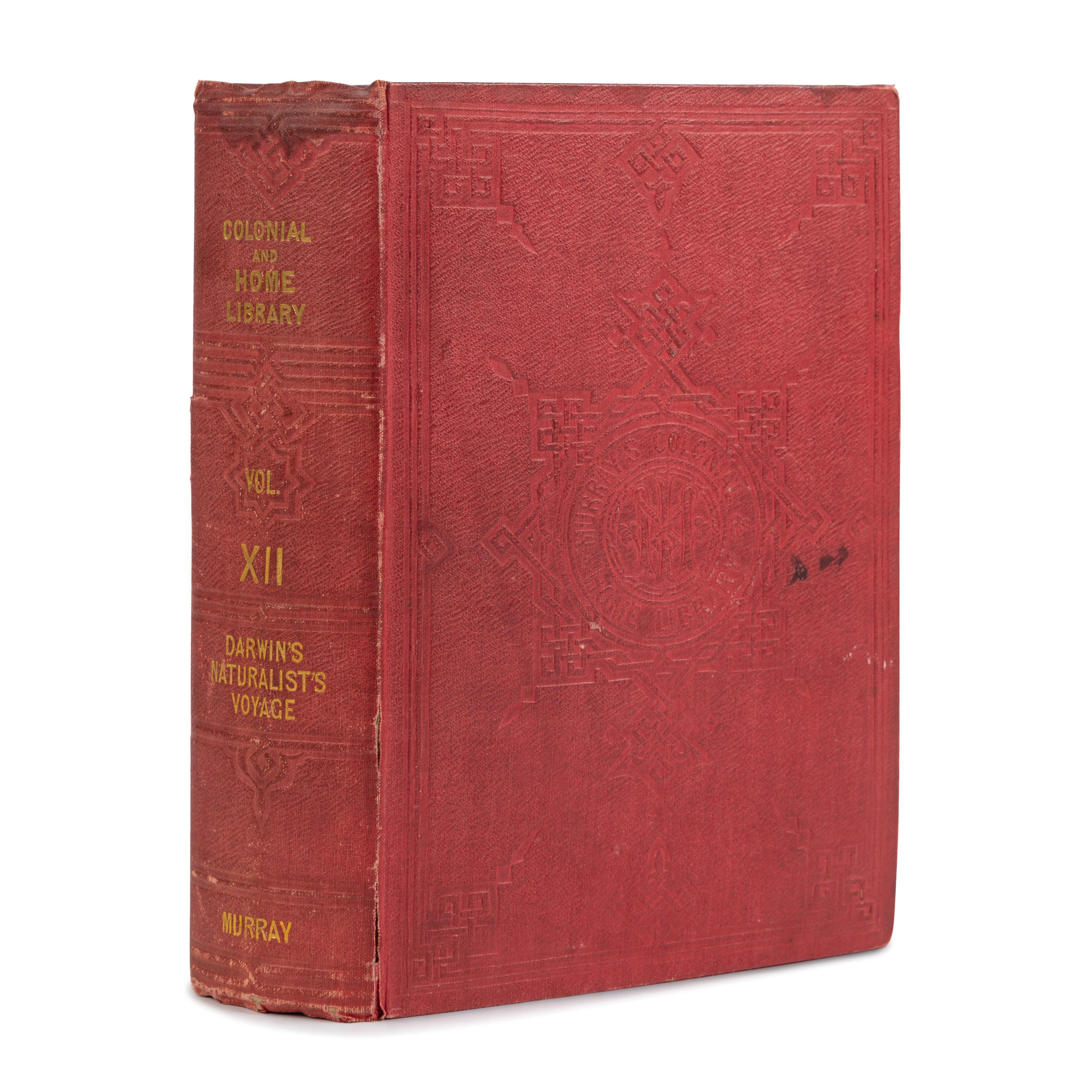 Darwin, Charles (1809-1882). Journal of Researches into the Natural History and Geology of the Countries Visited During the Voyage of H.M.S. Beagle Round the World . London: John Murray, 1845.