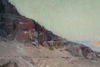 Travelers in a Mountain Pass