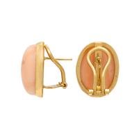 Three Pairs of Yellow Gold Earrings