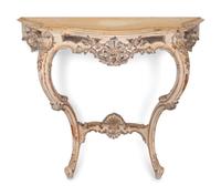 A Louis XV Style Carved and Painted Console — 19TH/20TH CENTURY