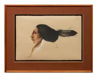 Maiden with Feather