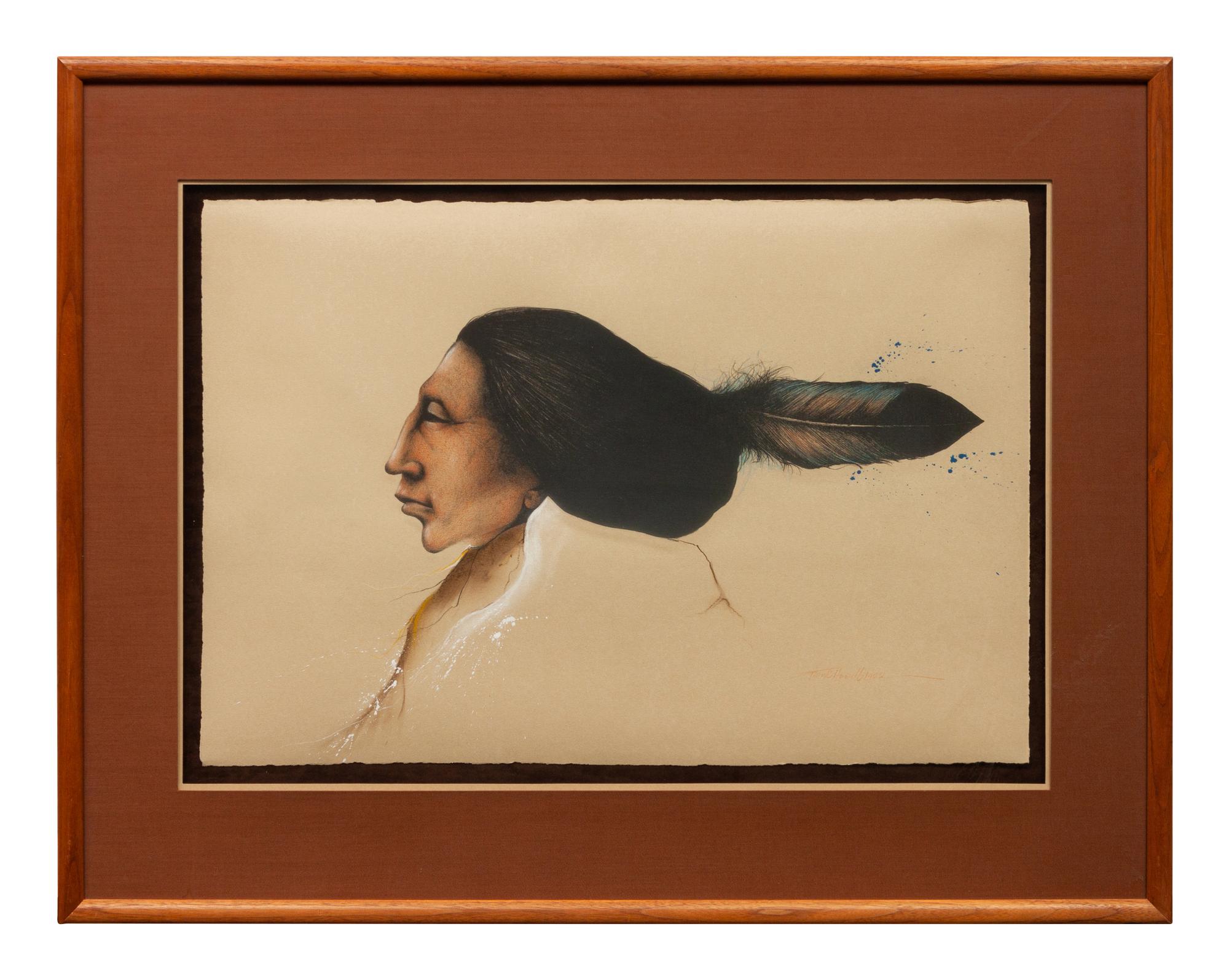 Maiden with Feather