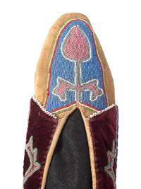 Prairie Beaded Hide Moccasins