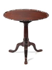 A George III Mahogany Tea Table