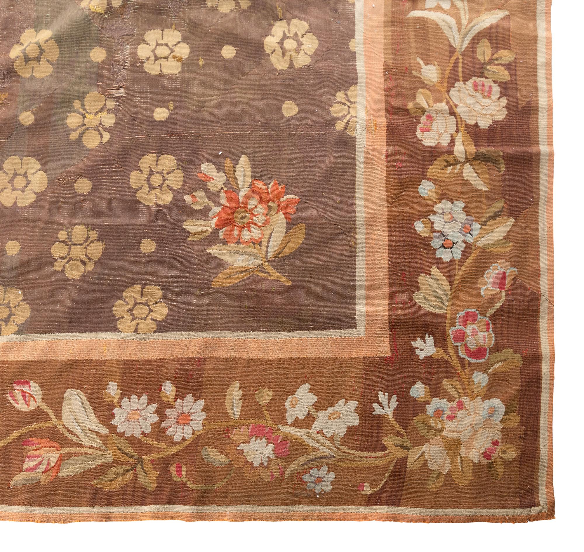 An Aubusson Wool Rug