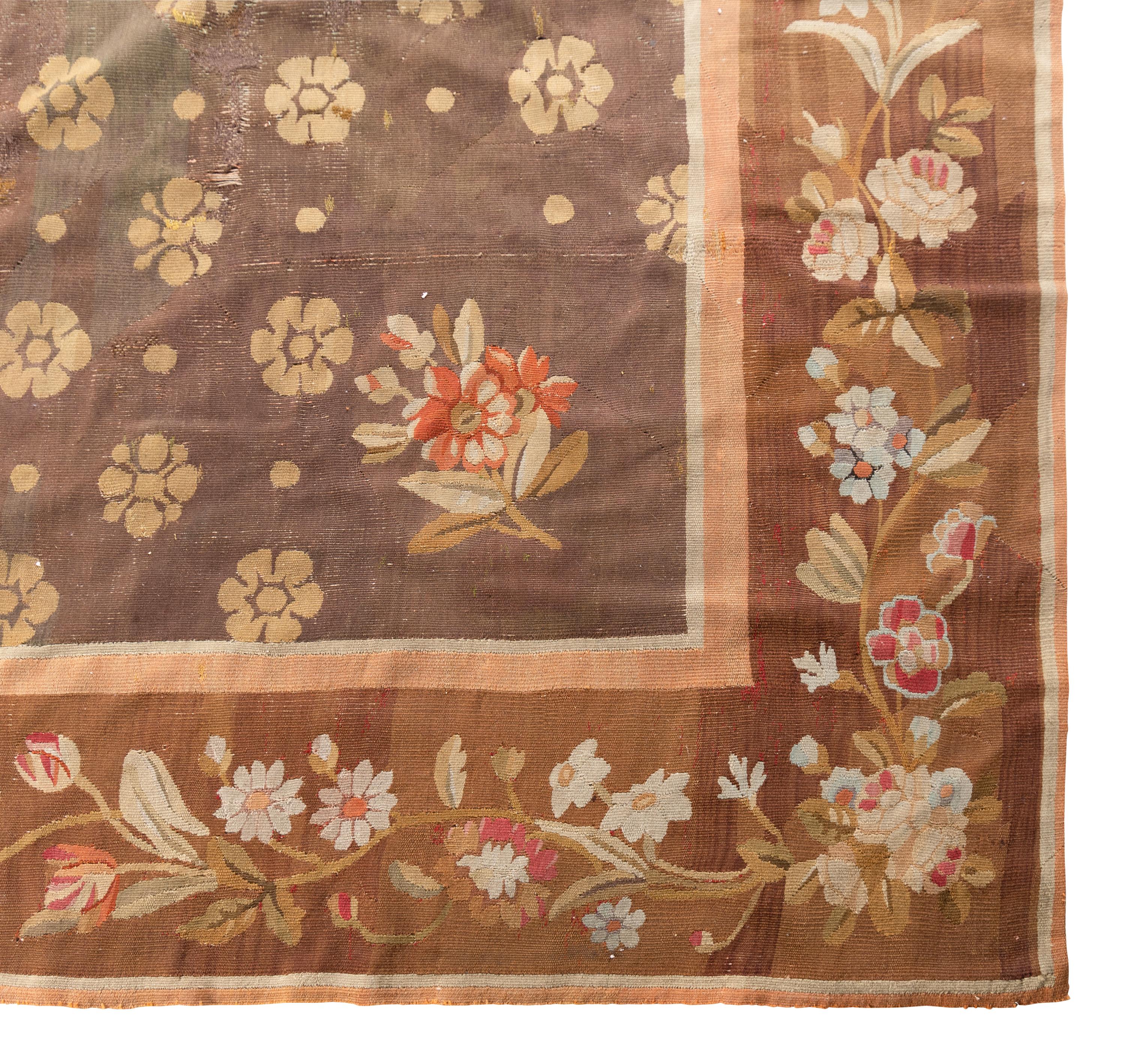 An Aubusson Wool Rug