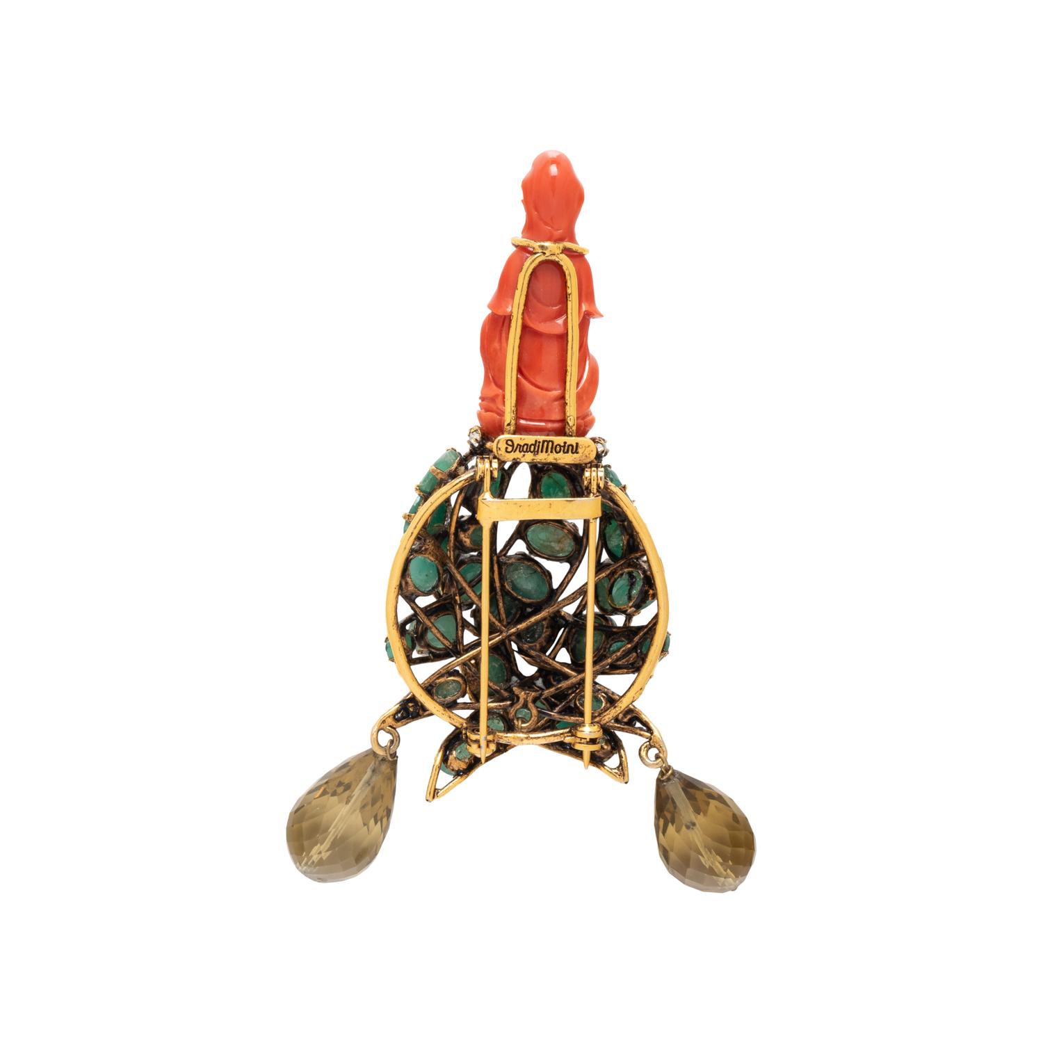 IRADJ MOINI, BUDDHA PIN
