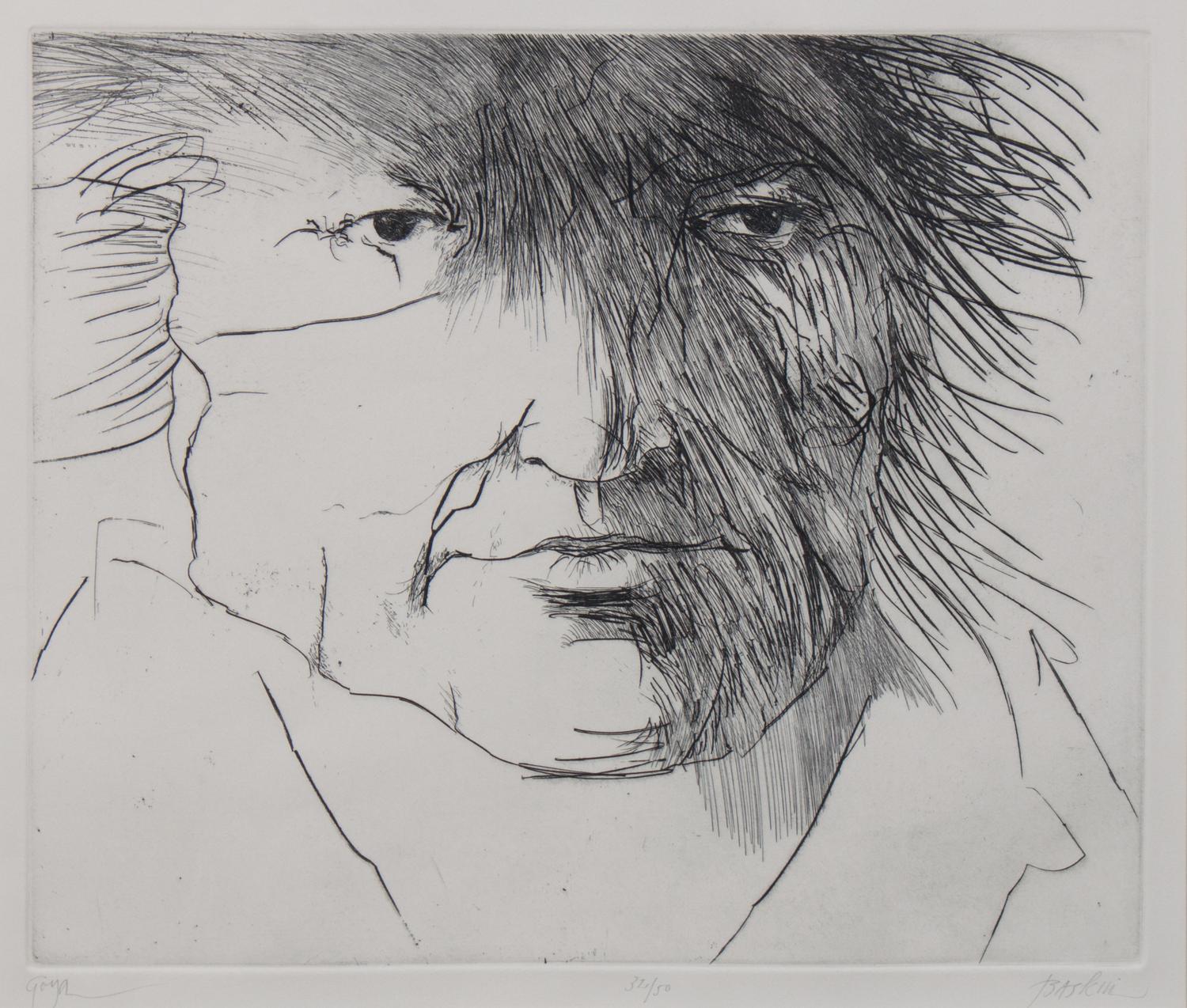 Leonard Baskin, (American, 1922-2000), Goya