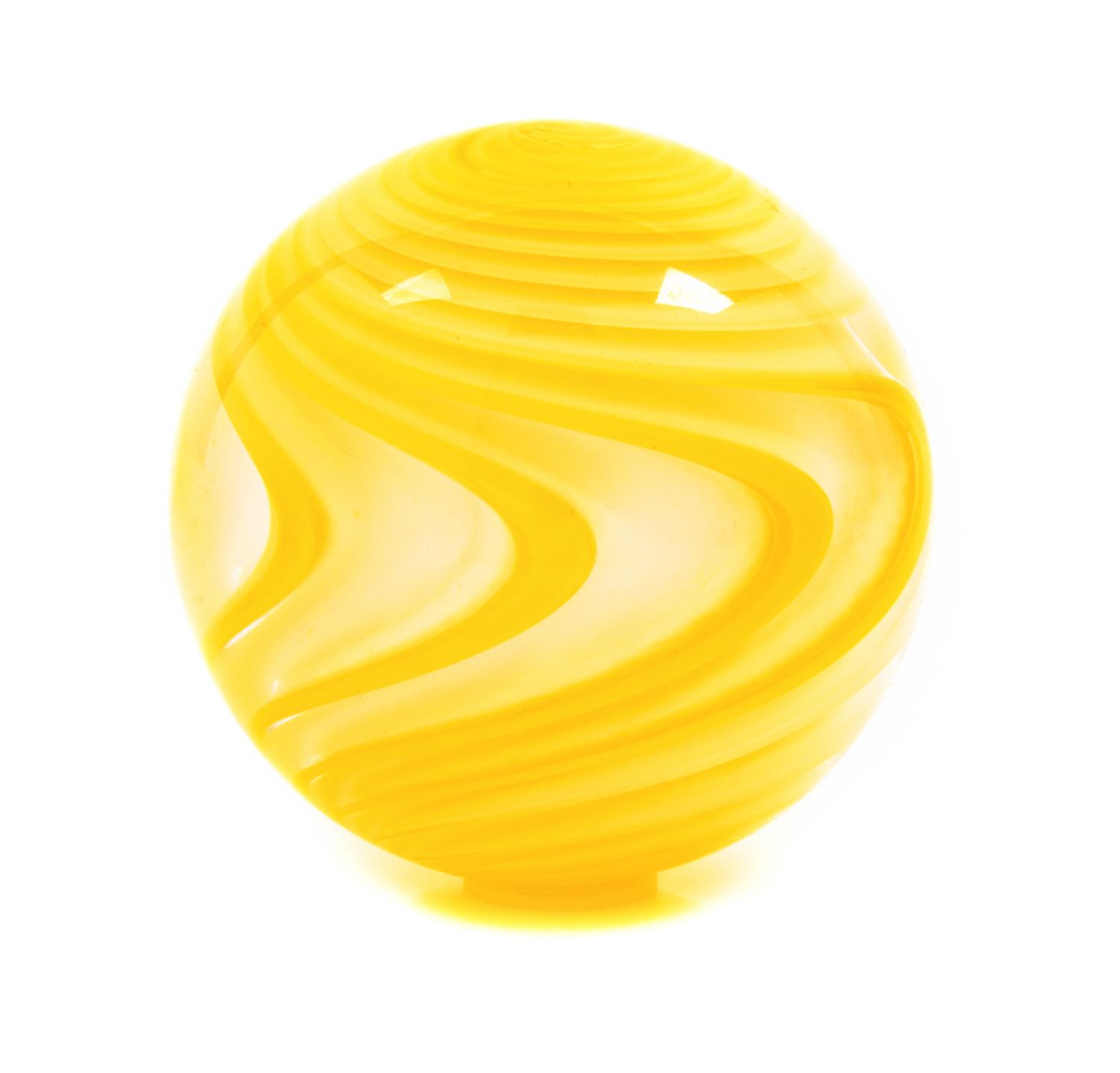 Mark Matthews, (American, b. 1948), Large Art Glass Marble