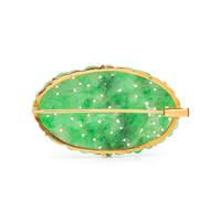 JADE BROOCH