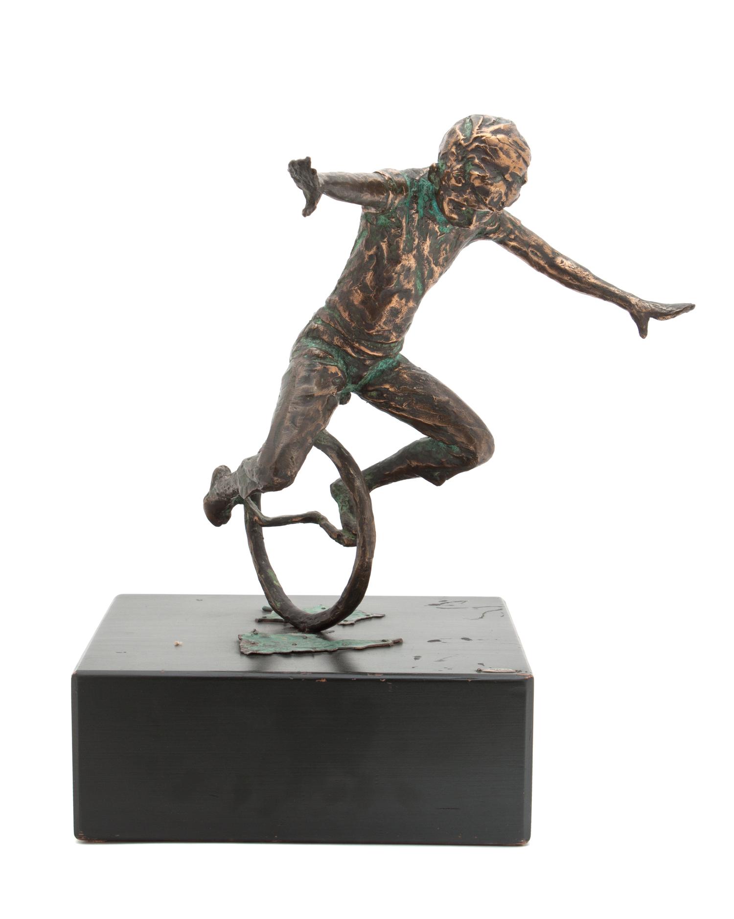 A Bronze Sculpture Height overall 14 3/4 inches. — CURTIS JERE
