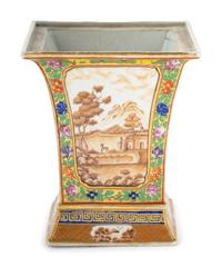 A Chinese Export Porcelain Bough Pot