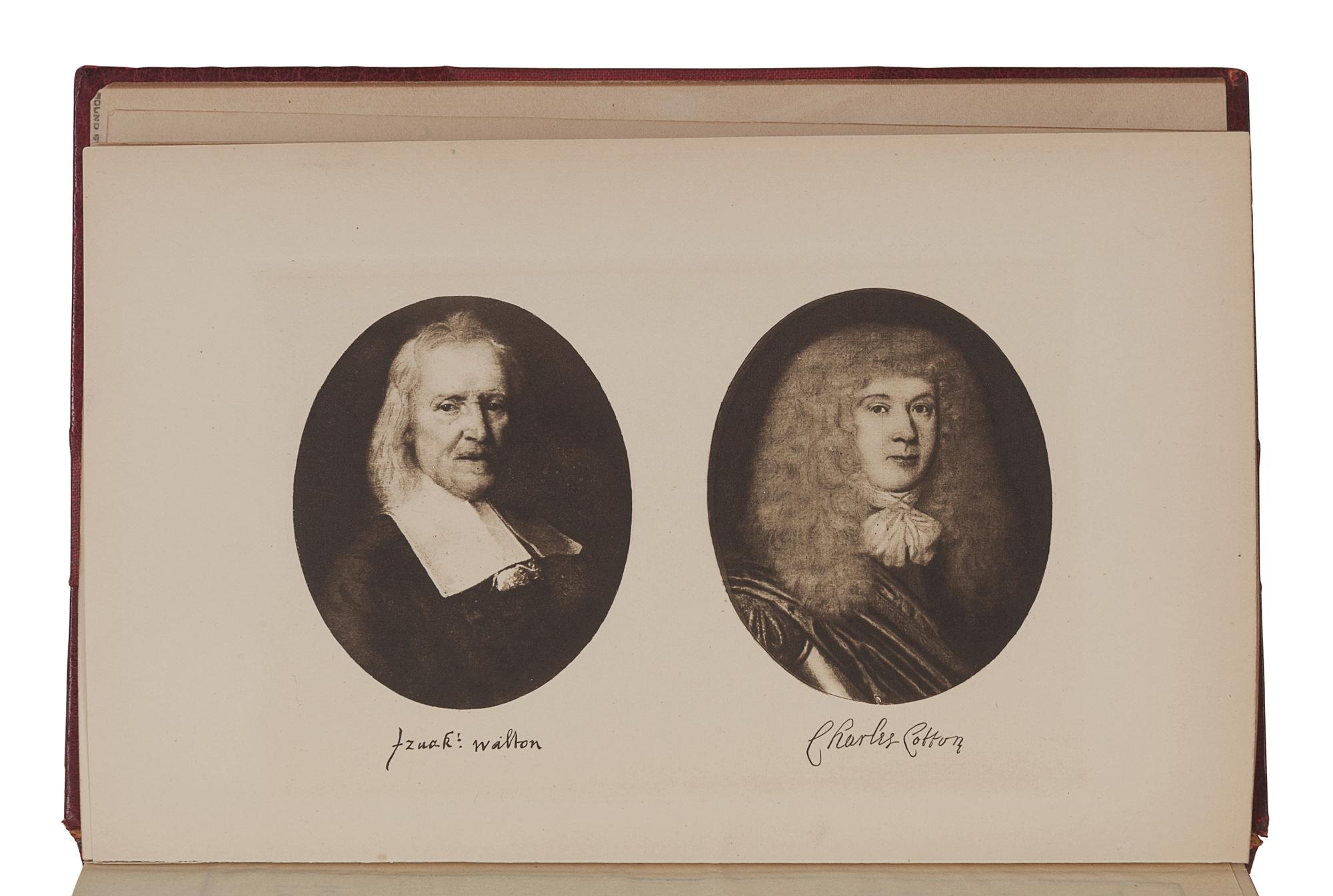 WALTON, Izaac (ca 1593-1683) -- COTTON, Charles (1630-1687). The Compleat Angler . Edited by Richard LeGallienne. London and New York: John Lane, the Bodley Head Press, 1904.