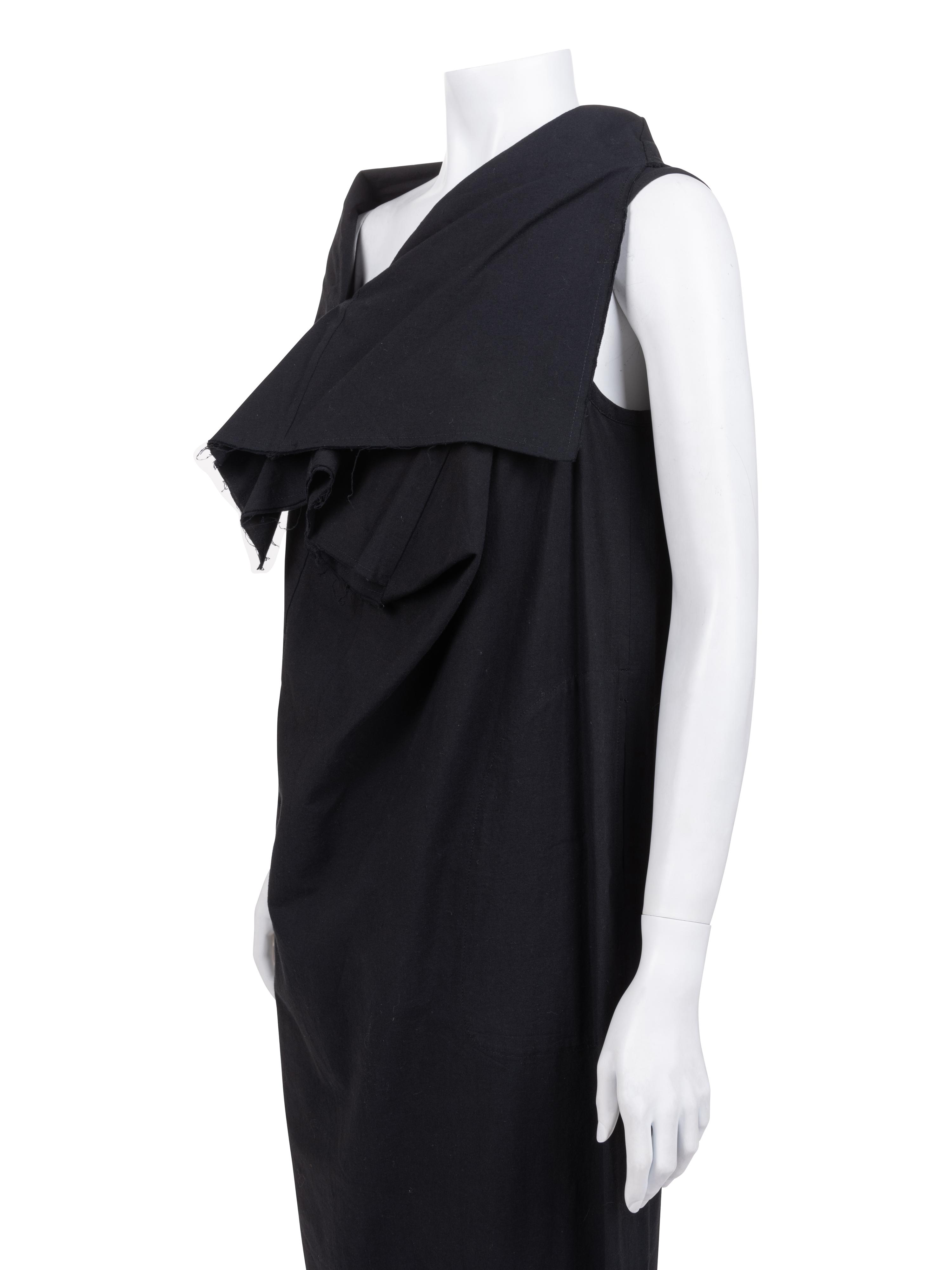 Comme des Garçons Draped Cotton Dress, Spring/Summer 1998