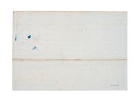 [SLAVERY & ABOLITION]. Manuscript bill of sale for the enslaved woman "Nancy." Tensaw, Baldwin County, AL, 1 April 1862.