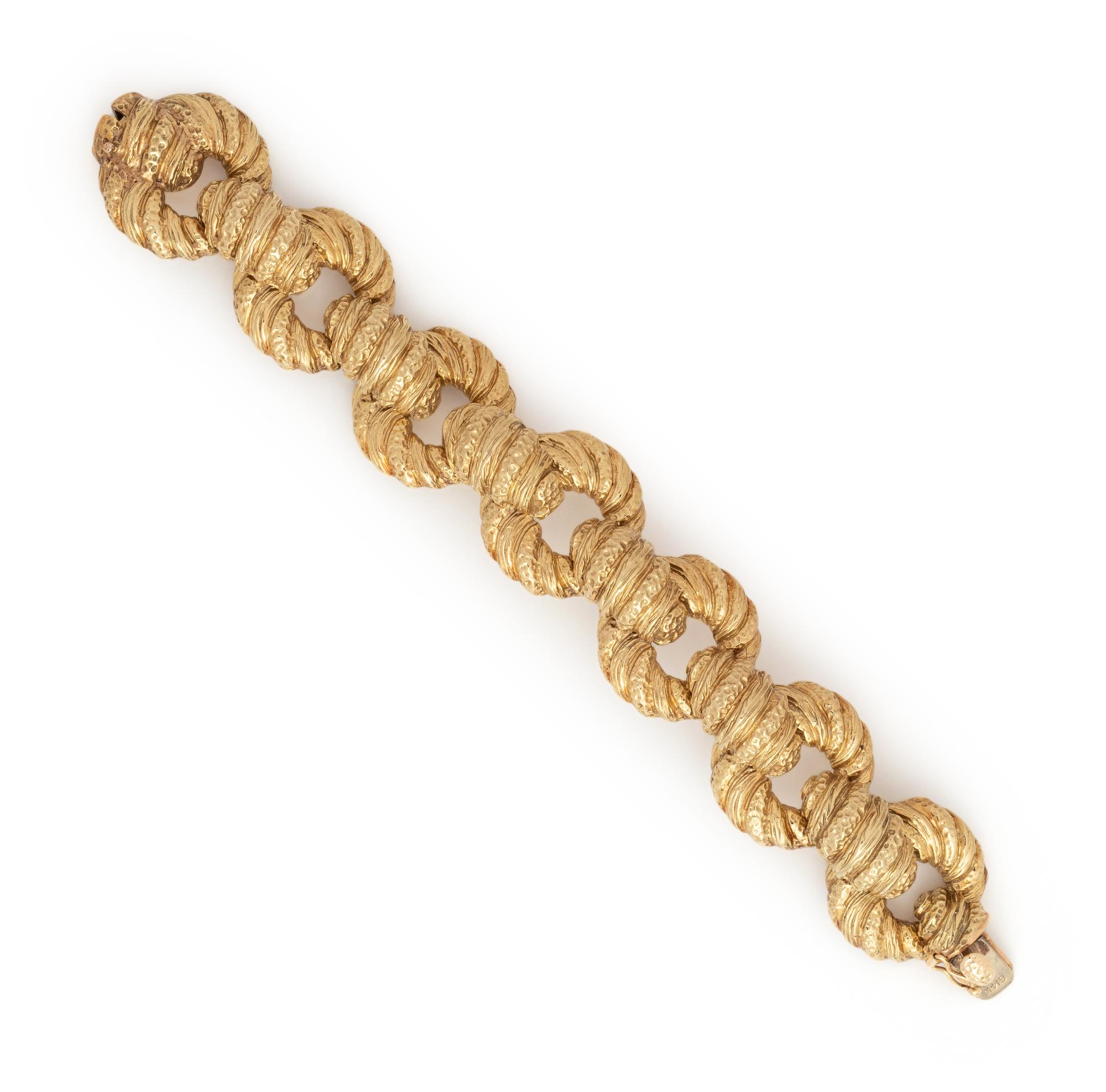 YELLOW GOLD BRACELET