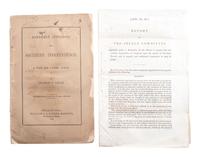 [AFRICAN AMERICANA] -- [CIVIL WAR]. A group of 4 Civil War era pamphlets related to slavery and secession, comprising: