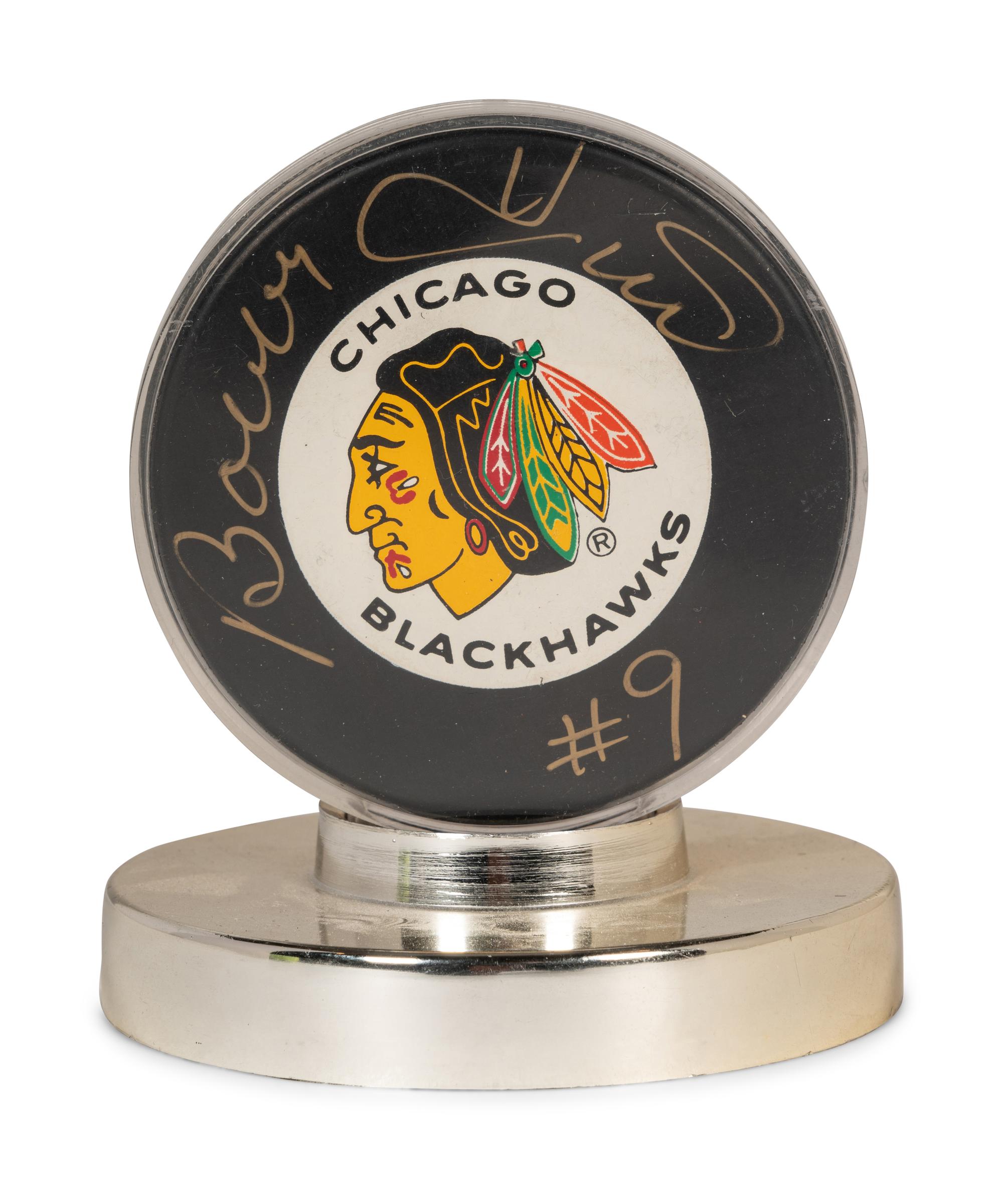 A Group of Bobby Hull and Stan Mikita Signed Autograph Items (Beckett Authentication Services BAS Certified),