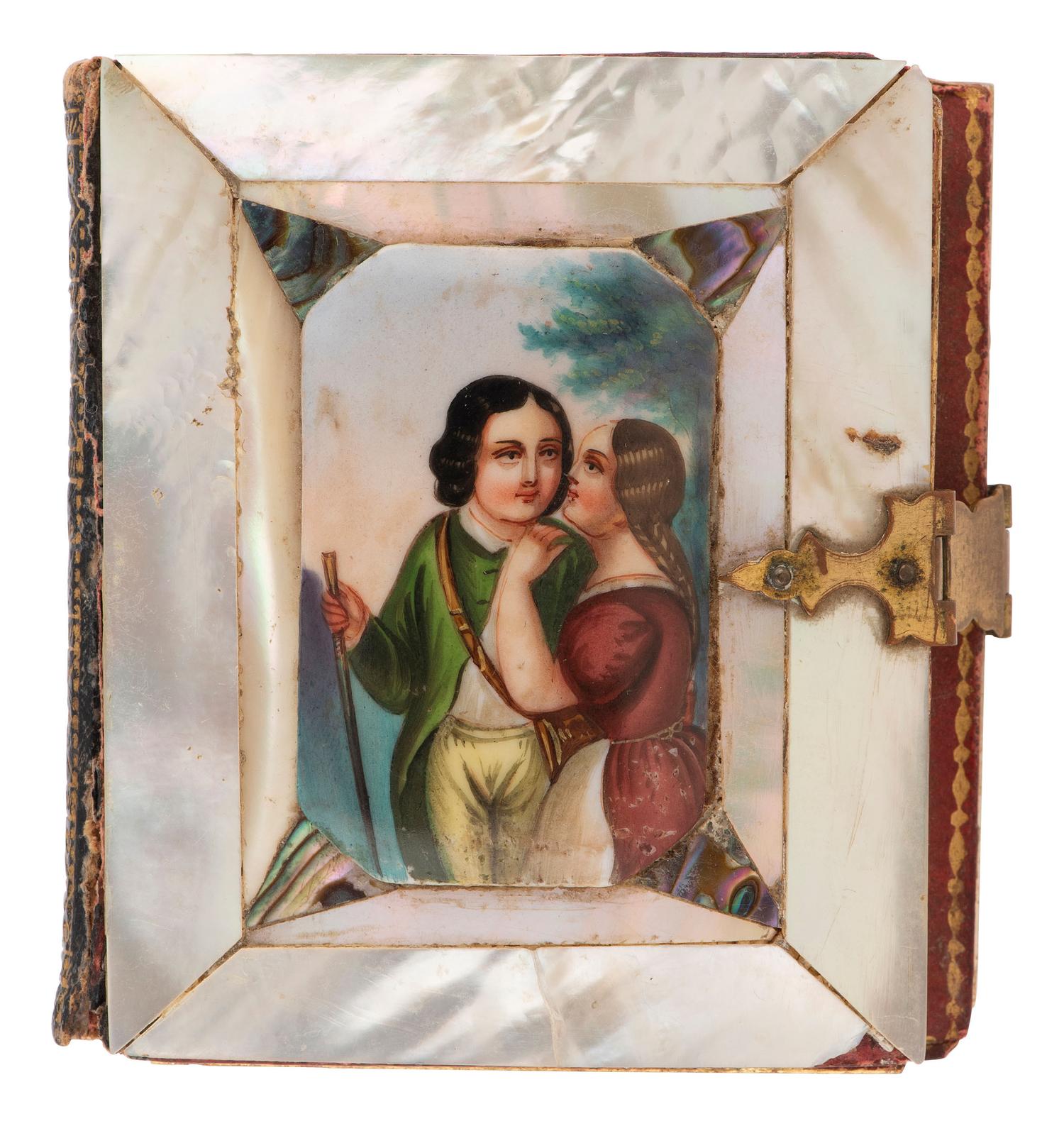 [EARLY PHOTOGRAPHY]. Collection of cased images, glass negatives, and postcards of nude subjects.