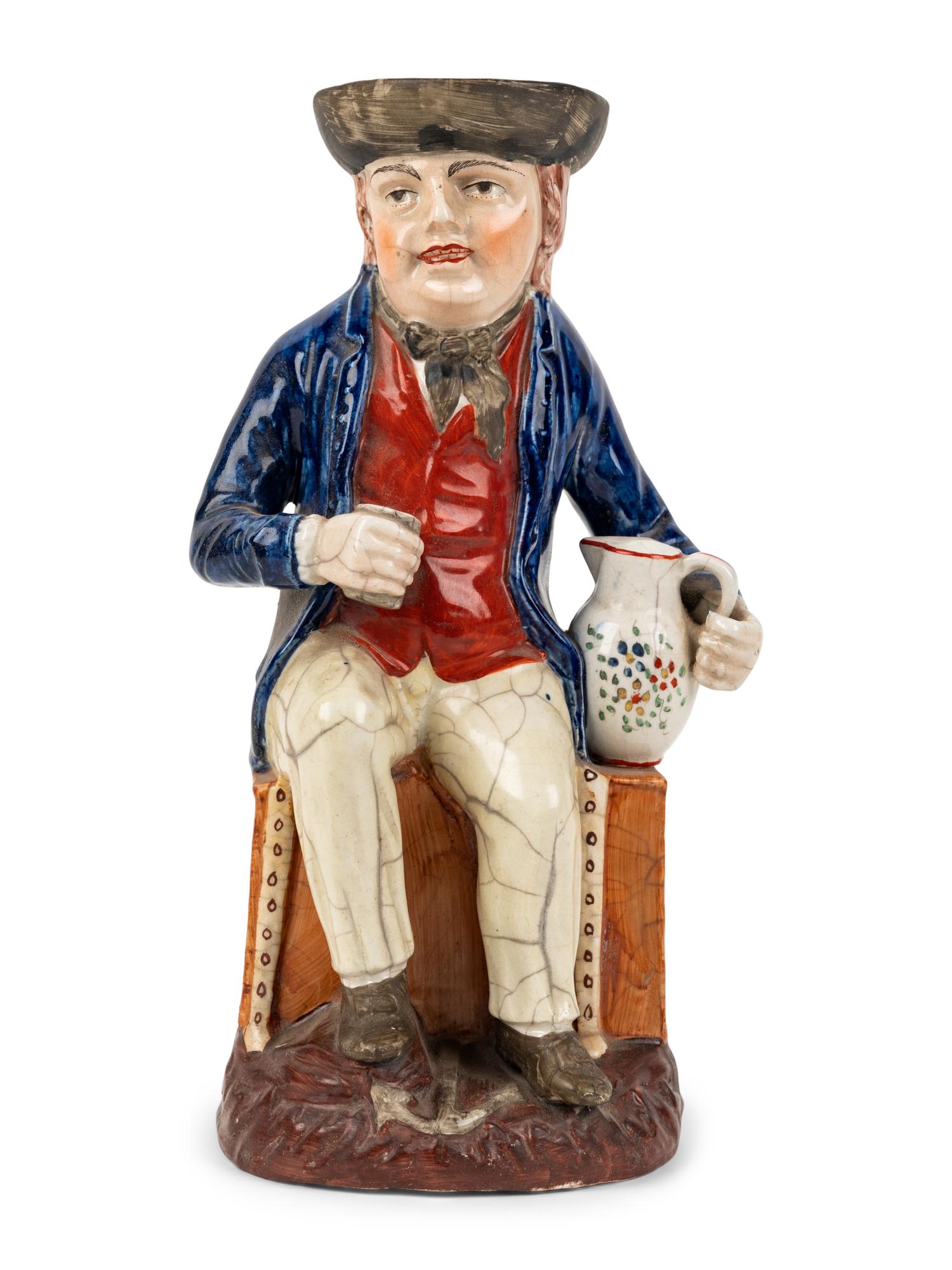 A Sailor or Apothecary Toby Jug
