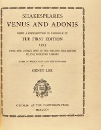 [Literature] [Shakespeare, William] Shakespeares Comedies, Histories, & Tragedies Being a Reproduction in Facsimile of the First Folio Edition 1623 From the Chatsworth Copy in the Possession of the Duke of Devonshire...