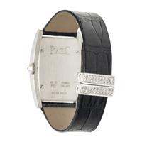 PIAGET, REF. P10266 'LIMELIGHT GALA TONNEAU' 18K WHITE GOLD WATCH WITH DIAMOND BEZEL AND MOTHER-OF-PEARL DIAL
